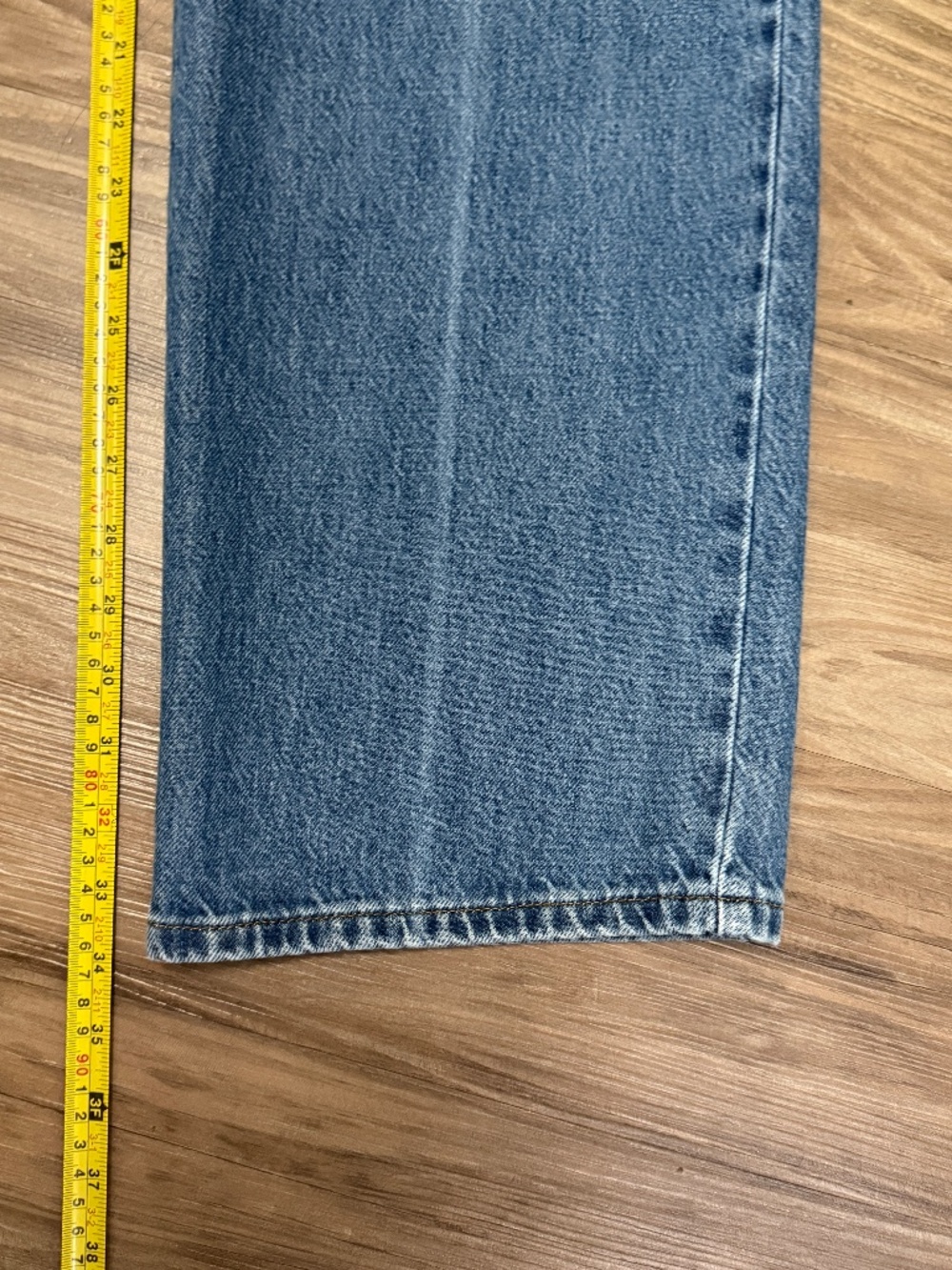 FRAME Le Jane High Rise Straight Leg Jeans Mariner Sz 30 $288 Retail - Picture 8 of 12